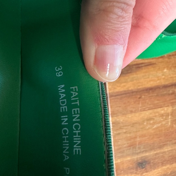 Matt & Nat W's Vegan Loafer- green W39 - Picture 4 of 4